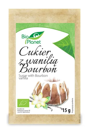 Bio Planet Cukier z wanili� bourbon 15 g Bio