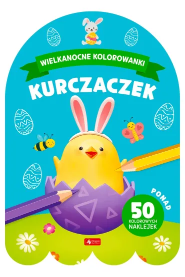 Kurczaczek. Wielkanocne kolorowanki