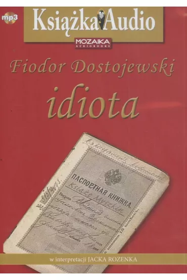 Audiobook Idiota CD