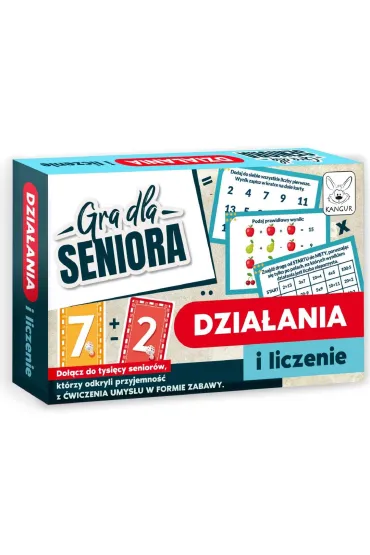 GRA DLA SENIORA DZIA�ANIA I LICZENIE Kangur