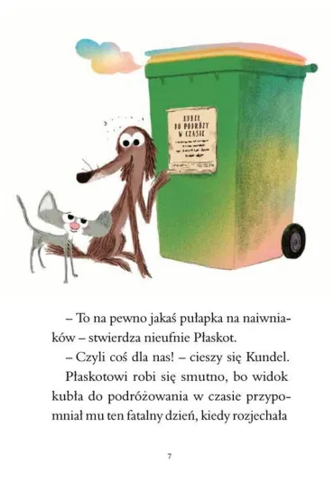 Zapchlony Kundel i kube� do podr�y w czasie - Marc Boutavant, Colas Gutman