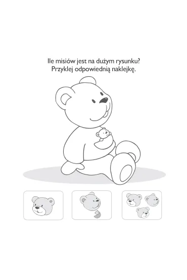 Malowanie-doklejanie. Proste zadania