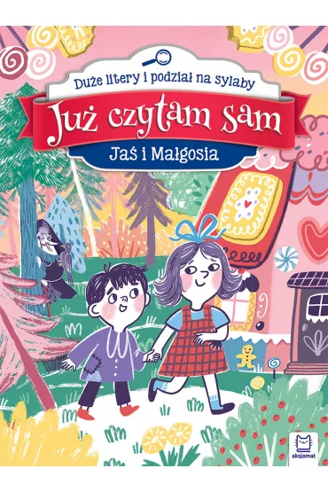 Ju� czytam sam. Ja� i Ma�gosia. Du�e litery i podzia� na sylaby - Anna Podg�rska