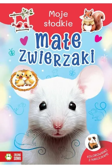 MALOWANKA A4 SLODKIE ZWIERZAKI MALE ZWI NAKL ZS - Monika  Pakulska
