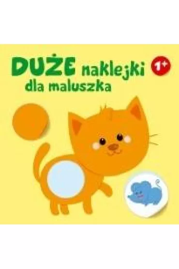 Du�e naklejki dla maluszka 1+ Kotek