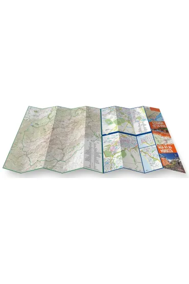 High Atlas Morocco trekking map 1:100 000 laminat 2024