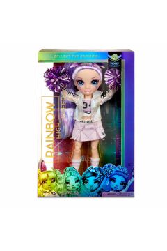MGA Rainbow High Cheer Doll - Violet Willow (Purple) Mga Entertainment