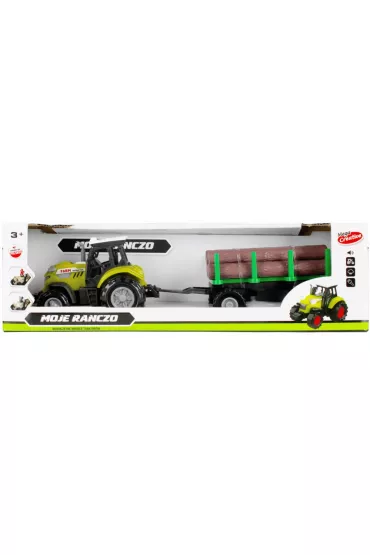 Traktor z akcesoriami Moje Ranczo MEGA CREATIVE 487489