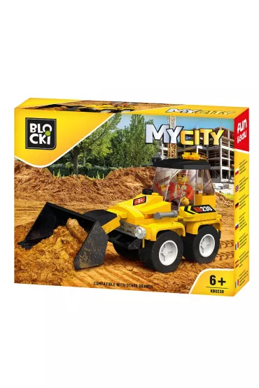 Klocki Blocki MyCity Mini Spychacz