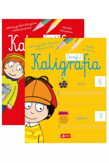 Pakiet Kaligrafia: Zeszyt 1-2 - Agnieszka Kami�ska