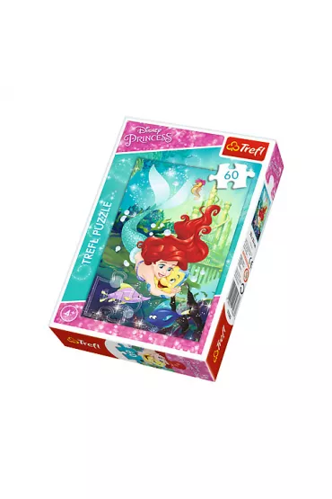 Puzzle 60 el. Arielka i jej przyjaciele 17283 Trefl