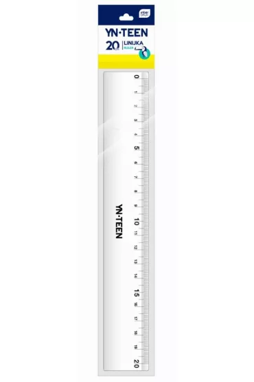 Interdruk Linijka plastikowa 20 cm