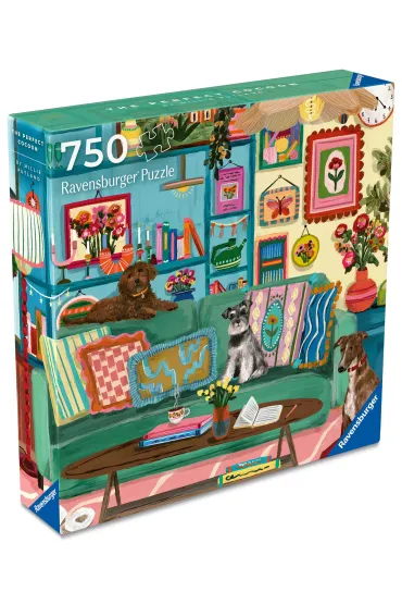Puzzle 2D 750 el. Art&Soul Szcz�liwe Miejsca Ravensburger