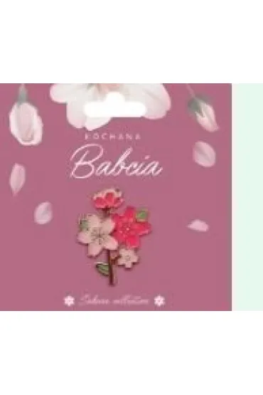 Be-Happy Gifts Broszka prezentowa Kochana Babcia