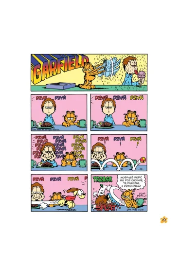Garfield. T�usty koci tr�jpak. Tom 8 - Jim Davis