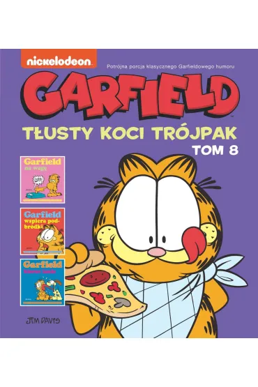 Garfield. T�usty koci tr�jpak. Tom 8 - Jim Davis