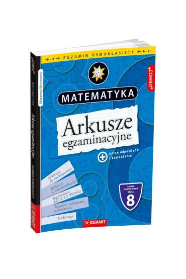 Arkusze egzaminacyjne z matematyki dla 8-klasisty - Marzena Wieczorek