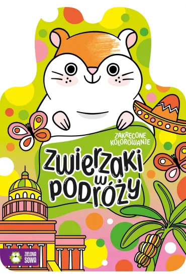 Zwierzaki w podr�y. Zakr�cone kolorowanie