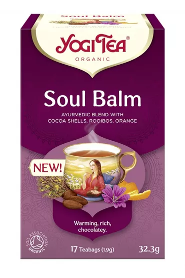 Yogi Tea Herbatka balsam dla duszy Soul Balm 17 x 1.9 g Bio