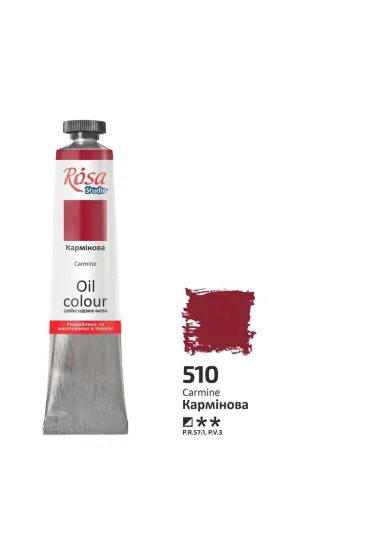 Rosa Farba olejna carmine 510 45ml 45 ml