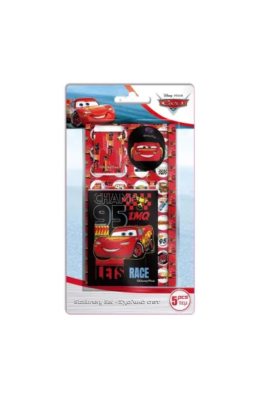 Diakakis Przybory szkolne Cars 5el