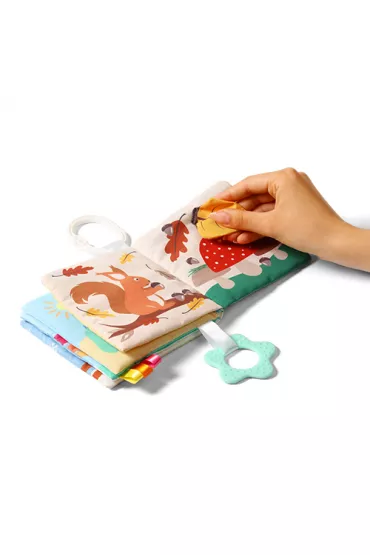 Babyono Ksi��eczka sensoryczna SEASONS