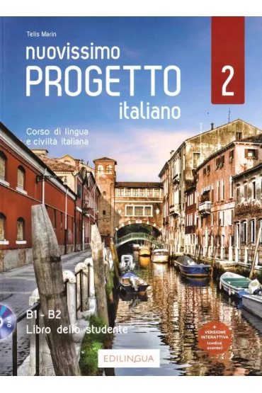 Nuovissimo Progetto italiano 2. Podr�cznik + DVD. Poziom B1-B2 - Telis Marin