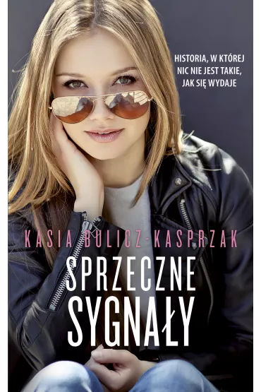 eBook Sprzeczne sygna�y mobi epub - Kasia Bulicz-Kasprzak