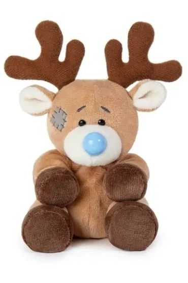 Maskotka Przyjaciel niebieskiego noska Renifer Rufus 10cm Carte Blanche