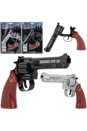 Pistolet na kapiszony metalowy MIX Trifox