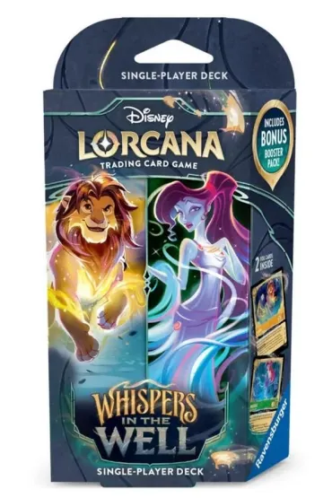 Disney Lorcana (Set10) starter deck set A Amb&Eme Ravensburger