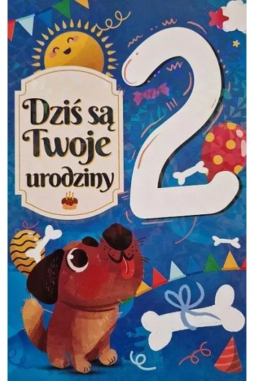 Yeku Karnet Urodziny 2 ch�opiec