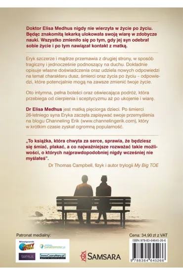 M�j syn i �ycie po �yciu - Dr Elisa Medhus - Elisa Medhus, Dr Elisa Medhus