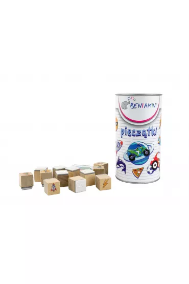Beniamin Stemple drewniane w tubie 610358 12 element�w