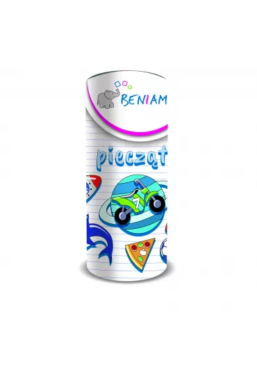 Beniamin Stemple drewniane w tubie 610358 12 element�w