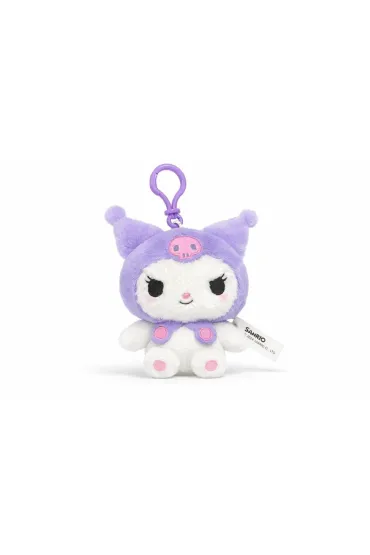 Hello Kitty Fluffy Keychain Kuromi Fioletowa 13cm