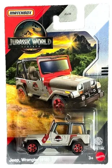 Matchbox Jurassic World Metalowy pojazd mix Mattel
