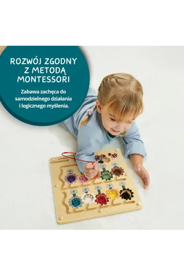 Labirynt magnetyczny Pracowita Pszcz�ka 36 m+ Top Bright