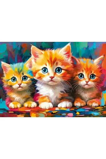 Puzzle 500 el. Three Little Hearts CherryPazzi