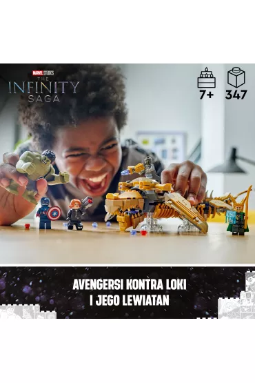 LEGO Marvel Avengers kontra Lewiatan 76290