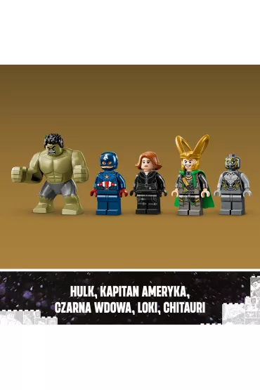 LEGO Marvel Avengers kontra Lewiatan 76290