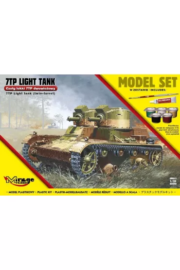 Lekki Czo�g Dwuwie�owy "7TP" Mirage Hobby