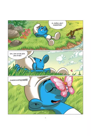 Smerf, kt�ry straci� przyjaciela. Smerfy i �wiat emocji. Tom 9 - Thierry Culliford, Falzar
