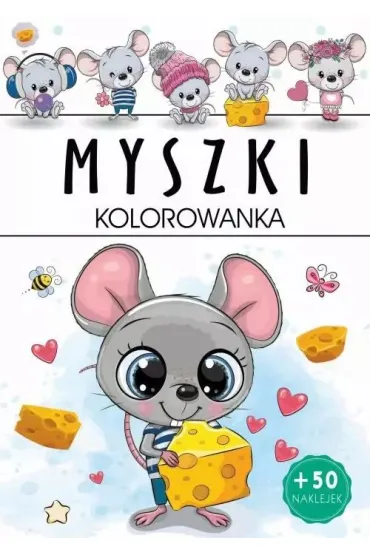 Myszki. Kolorowanka
