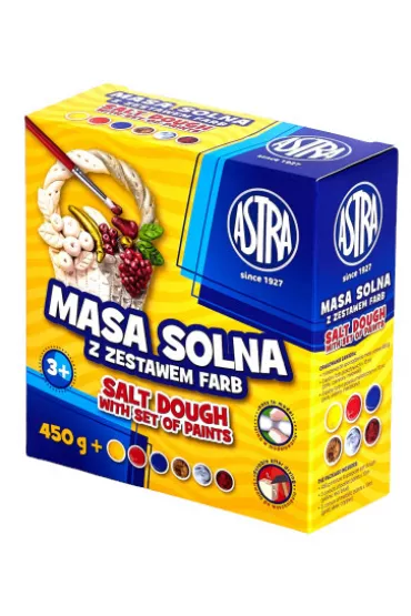 Astra Masa solna + farby do malowania 450g