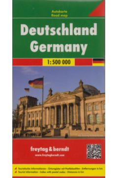 Niemcy mapa 1:500 000