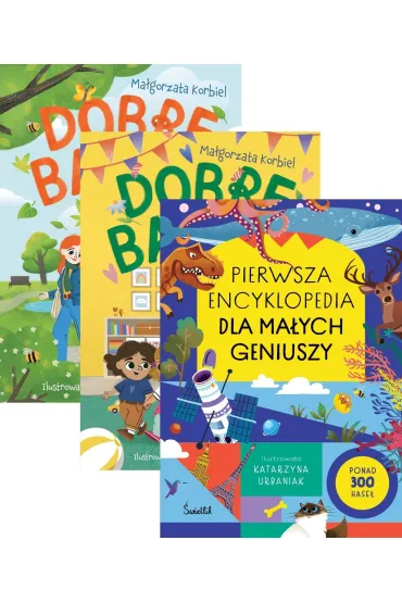 Pakiet: Idziemy na spacer!, Razem mo�na wi�cej. Dobre bajki dla przedszkolak�w, Pierwsza encyklopedia dla ma�ych geniuszy