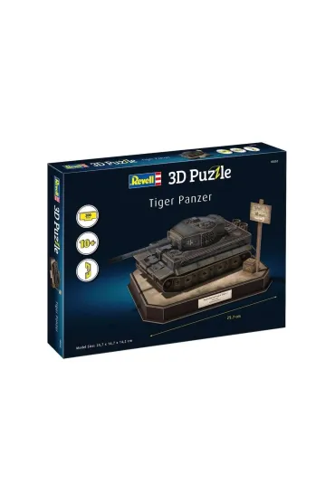 Puzzle 3D Tiger I - German Tank Revell
