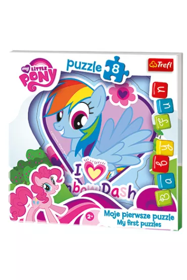Puzzle 8 el. Baby Fun Rainbow Dash My Little Pony Trefl