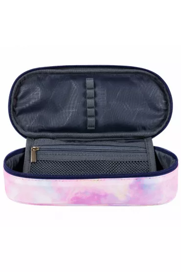 St. Majewski Pi�rnik saszetka usztywniona z wewn�trzn� klapk� St. Right Pink Sky